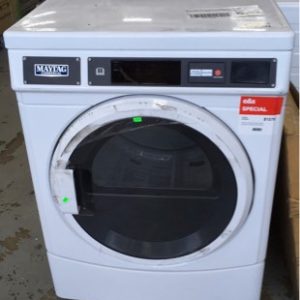 MAYTAG MDE28PN EX DISPLAY COMMERCIAL DRYER WITH FULL MANFACTURERS WARRANTY