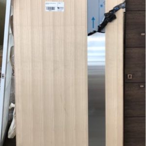 2340X1200 SOLID ENTRANCE DOORS WITH METAL STRIP