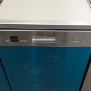 EX DISPLAY EURO EDV606SX 600MM S/STEEL DISHWASHER WITH 12 PLACE SETTINGS & 6 WASH PROGRAMS WITH 3 MONTH WARRANTY DEO7166