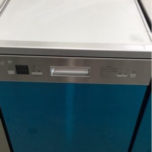 EX DISPLAY EURO EDV606SX 600MM S/STEEL DISHWASHER WITH 12 PLACE SETTINGS & 6 WASH PROGRAMS WITH 3 MONTH WARRANTY DEO7167