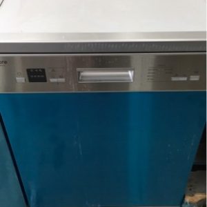 EX DISPLAY EURO EDV606SX 600MM S/STEEL DISHWASHER WITH 12 PLACE SETTINGS & 6 WASH PROGRAMS WITH 3 MONTH WARRANTY DEO7184