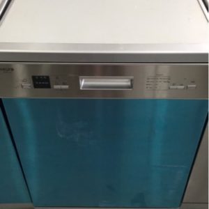 EX DISPLAY EURO EDV606SX 600MM S/STEEL DISHWASHER WITH 12 PLACE SETTINGS & 6 WASH PROGRAMS WITH 3 MONTH WARRANTY DEO7200