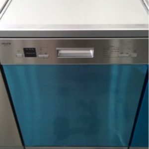SECONDHAND EURO EDV606SX 600MM S/STEEL DISHWASHER WITH 12 PLACE SETTINGS & 6 WASH PROGRAMS WITH 3 MONTH WARRANTY DEO7202