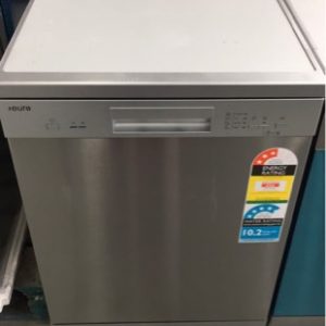 EX DISPLAY EURO EDV604SS 600MM S/STEEL DISHWASHER WITH 12 PLACE SETTINGS & 4 WASH PROGRAMS WITH 3 MONTH WARRANTY DEO7183