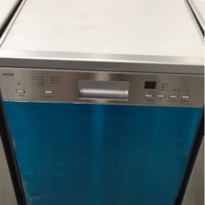 EX DISPLAY EURO EDS14PSX 600MM S/STEEL DISHWASHER WITH 14 PLACE SETTINGS & 7 WASH PROGRAMS WITH 3 MONTH WARRANTY DEO7175