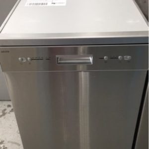 SECONDHAND EURO PR60DW4S 600MM S/STEEL DISHWASHER WITH 12 PLACE SETTINGS & 4 WASH PROGRAMS WITH 3 MONTH WARRANTY DEO7179