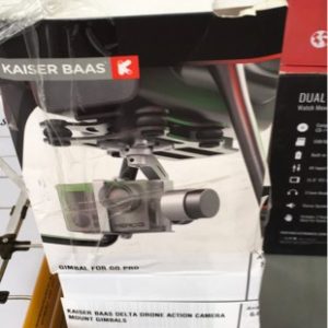 KAISER BAAS DELTA DRONE ACTION CAMERA MOUNT GIMBALS