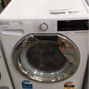 HOOVER 8.5KG FRONT LOAD WASHING MACHINE DXA385AH WITH 12 MONTH LIMITED WARRANTY WITHIN 40KLMS OF MELB CBD SKU390011434