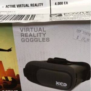 RETAIL RETURN - ACTIVE VIRTUAL REALITY GOOGLES SOLD AS IS NO WARRANTY