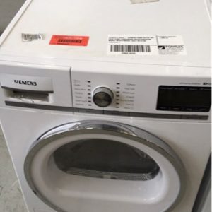 SLIGHTLY USED - SIEMENS IQ800 ACTIVE AIR HEAT PUMP CONDENSOR DRYER RRP$2499 MODEL WT47Y7WOAU SOLD WITH 3 MONTH REFUND WARRANTY