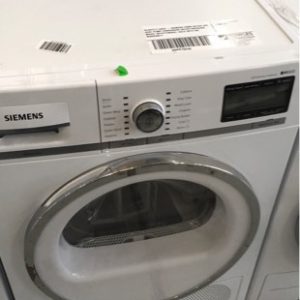 SLIGHTLY USED - SIEMENS IQ800 ACTIVE AIR HEAT PUMP CONDENSOR DRYER RRP$2499 MODEL WT47Y7WOAU SOLD WITH 3 MONTH REFUND WARRANTY