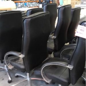 EX HIRE - CORPORATE OFFICE CHAIR WHEELS SOLD AS IS