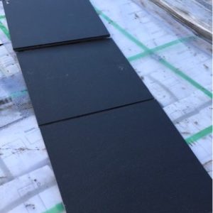 300X300 BLACK PORCELAIN TILES- (56 BOXES X 1.08 M2)