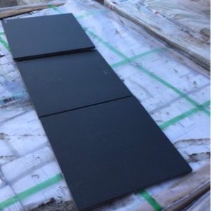 300X300 BLACK PORCELAIN TILES- (56 BOXES X 1.08 M2)