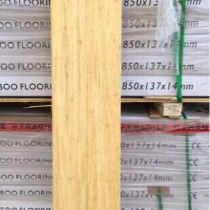 1850X137X14MM NATURAL BAMBOO STRAND WOVEN FLOORING- (70 BOXES X 1.521 M2)