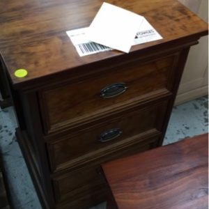 CHELSEA STAINED BEDSIDE TABLE #121