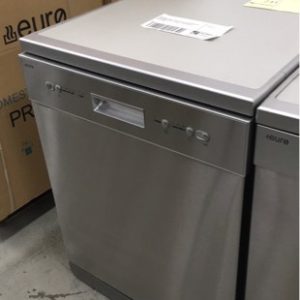 SECOND HAND EURO S/STEEL DISHWASHER PR60DW4S WITH 3 MONTH WARRANTY DEO 7266