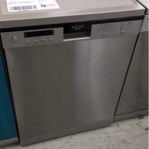 SECOND HAND EURO DISHWASHER S/STEEL EDM15XS WITH 3 MONTH WARRANTY DEO7274