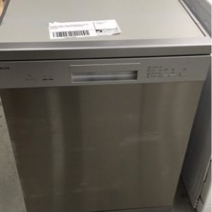 SECOND HAND EURO DISHWASHER S/STEEL EDV604SS WITH 3 MONTH WARRANTY DEO7275