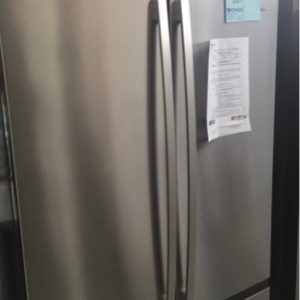 WESTINGHOUSE WQE6000SA 4 DOOR FRENCH DOOR FRIDGE 600LITRE WITH DOUBLE DOOR FREEZER TO FIT 900MM CAVITY FLEX FRESH DUAL SEALED CRISPERS FLEX SPACE INTERIOR WITH SPILLSAFE GLASS SHELVING RRP$2099 S/N B83073678 12 MONTH WARRANTY
