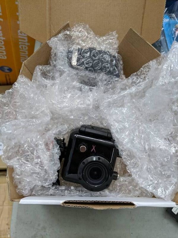 RETAIL RETURN - KAISER BAAS X100 ACTION CAMERA SOLD AS IS