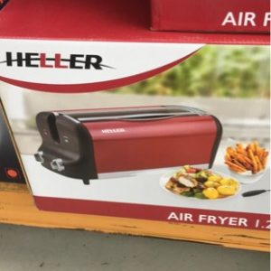 NEW HELLER 1100W 1.2 LT AIRFRYER WITH ROTISSERIE LOW FAT HEALTHY COOKER