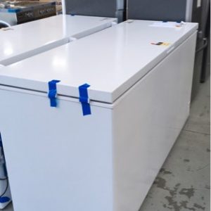 WESTINGHOUSE WCM7000WD WHITE 700 LITRE CHEST FREEZER WITH 3 REMOVEABLE BASKETS SPRING LOADED LID & DEFROST DRAIN SYSTEM RRP$1656 S/N A91001019 12 MONTH WARRANTY