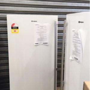 WESTINGHOUSE WFB4204WA WHITE VERTICAL FREEZER FROST FREE WITH 4 FULL WIDTH FREEZER BASKETS ELECTRONIC CONTROLS RRP$1799 S/N B A90972969 12 MONTH WARRANTY