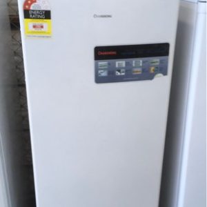 CHANGHONG 270LITRE UPRIGHT FRIDGE S/N 360012430 WITH 12 MONTH LIMITED WARRANTY - 40KLM OF MELB CBD