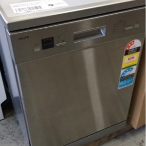 EX SHOWROOM DISPLAY EURO DISHWASHER EDV606SX 12 PLACE SETTINGS 6 WASH PROGRAMS WITH 3 MONTH WARRANTY