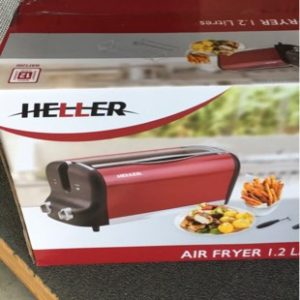 NEW HELLER 1100W 1.2 LT AIR FRYER WITH ROTISSERIE LOW FAT HEALTHY COOKER HAF1200