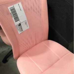 PINK OFFICE CHAIR