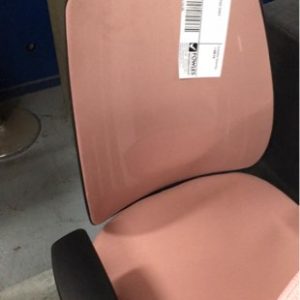 PINK & BLACK OFFICE CHAIR
