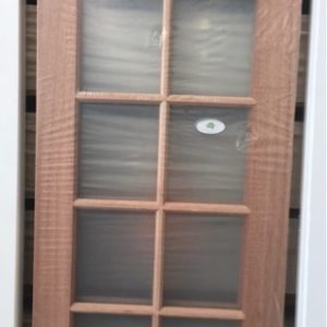 2040X820 10 LITE CLEAR GLAZED COLONIAL DOORS