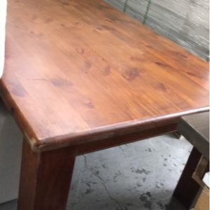 EX DISPLAY HOME FURNITURE - DINING TABLE SOLD AS IS