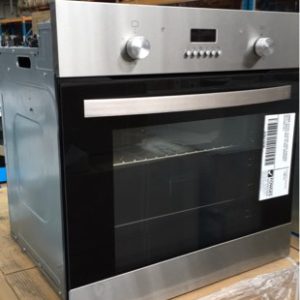 600MM S/STEEL ELECTRIC OVEN STRBE065L WITH 3 MONTH BACK TO BASE WARRANTY SKU350011871