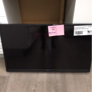 RETAL RETURN 40 AKAI FULL HD TV WITH BUILT IN DVD PLAYER ( NO STAND) SOLD AS IS"