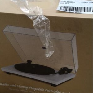 RETAIL RETURN - FLEA MARKET TURNTABLE WITH BLUETOOTH SOLD AS IS