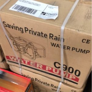 NEW SAVING PRIVATE RAIN TRANSFER PUM C900 WITH 3 MONTH WARRANTY