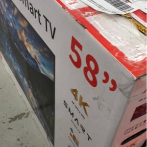 AKAI 58 ULTRA HIGH DEFINITION LED SMART TV WITH 6 MONTH WARRANTY"