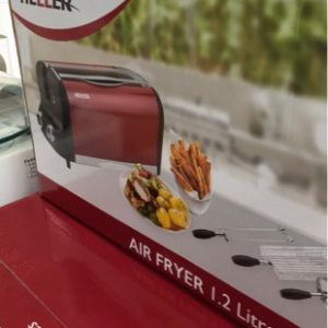 NEW HELLER 1100W 1.2L AIR FRYER WITH ROTISSERIE LOW FAT HEALTHY COOKER HAF1200