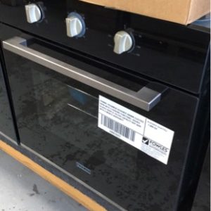 FRANKE FRE60M5B DESIGNER 600MM ELECTRIC OVEN WITH 5 COOKING FUNCTIONS DOUBLE GLAZED DOOR & 70LITRE CAPACITY RRP $699 WITH 6 MONTH WARRANTY