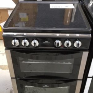 544MM BLACK NEW WORLD ALL ELECTRIC FREESTANDING OVEN NW541ETCSTA WITH SEPARATE GRILL WITH 3 MONTH WARRANTY