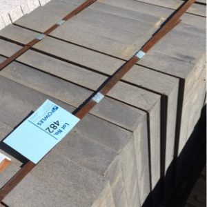 PALLET OF THICK BLUE STONE PAVERS SOLD AS IS