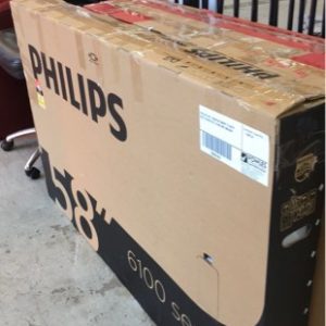 PHILLIPS 58 155CM 4K SMART TV WITH BUILT IN NETFLIX STAN AND AMAZON"