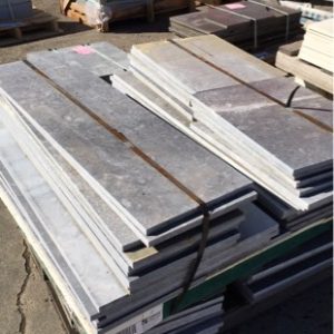 PALLET OF ASSORTED MARBLE PAVERS