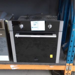 BAUMATIC 60CM ELECTRIC OVEN BSO65 3 MONTH WARRANTY RRP $1050