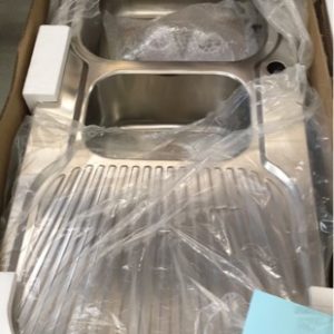 ARC 1 AND 1/4 BOWL S/STEEL SINK IS9LS3 RRP $329