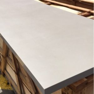 3000X800X40MM CONCRETE GREY LIGHT WEIGHT ENGINEERTED STONE BENCH TOPS