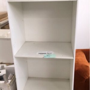 800MM WIDE DAMAGED PANTRY CABINET NO DOORS SOLD AS IS